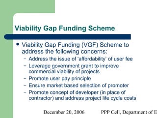 VGF scheme